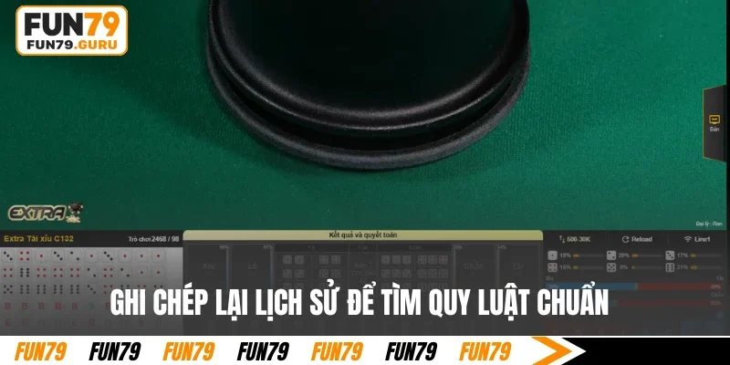 Ghi chép lại lịch sử để tìm quy luật chuẩn