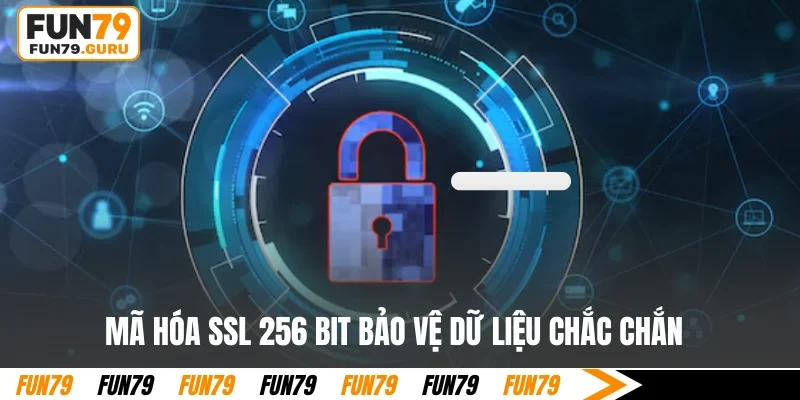 Mã hoá SSL 256 bit bảo vệ dữ liệu chắc chắn
