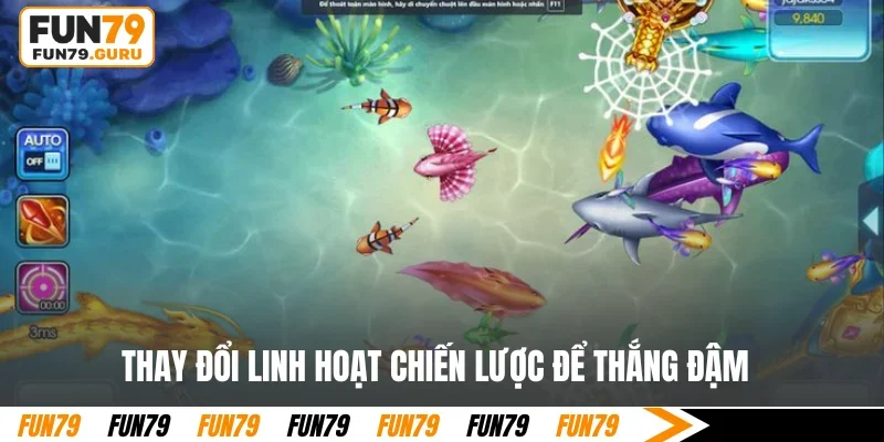 Thay đổi linh hoạt chiến lược để thắng đậm